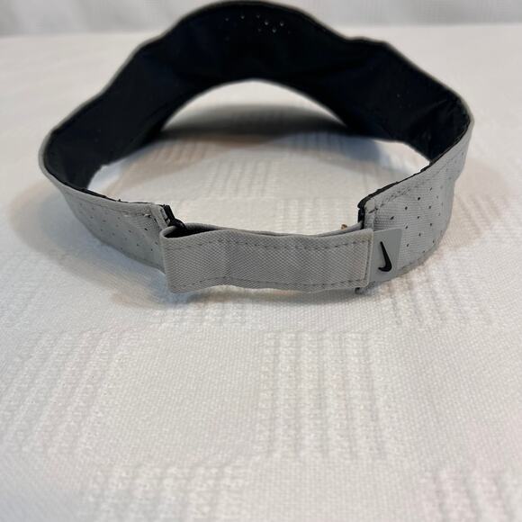 Oklahoma State Cowboys Visor Nike Dri Fit Gray Orange Adjustable - Picture 3 of 7